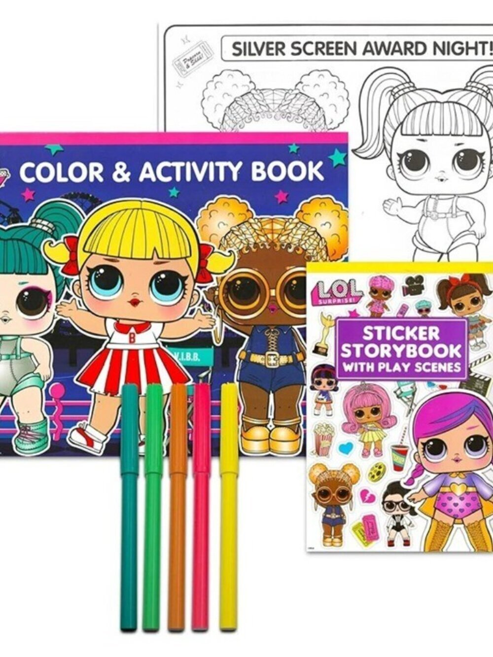 LOL Surprise Lap Desk Activity Set Arts & Crafts Bundle Kids Toy - Picture 2 of 2